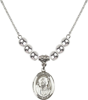 Saint David of Wales Crystal Necklace | 3/4 inch | 6mm Beads | N32-8027