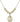 Saint Elmo Crystal Necklace | 3/4 inch | 6mm Beads   14kt Gold Filled