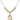 Saint Francis de Sales Crystal Necklace | 3/4 inch | 6mm Beads   14kt Gold Filled