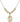 Saint Francis de Sales Crystal Necklace | 3/4 inch | 6mm Beads   14kt Gold Filled