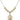 Saint Francis Xavier Crystal Necklace | 3/4 inch | 6mm Beads   14kt Gold Filled