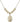 Saint Francis Xavier Crystal Necklace | 3/4 inch | 6mm Beads   14kt Gold Filled