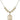 Saint Genesius of Rome Crystal Necklace | 3/4 inch | 6mm Beads   14kt Gold Filled
