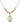 Saint Genesius of Rome Crystal Necklace | 3/4 inch | 6mm Beads   14kt Gold Filled