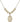 Saint Genevieve Crystal Necklace | 3/4 inch | 6mm Beads   14kt Gold Filled