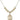Saint Helen Crystal Necklace | 3/4 inch | 6mm Beads   14kt Gold Filled
