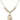 Holy Spirit Crystal Necklace | 3/4 inch | 6mm Beads   14kt Gold Filled