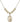 Holy Spirit Crystal Necklace | 3/4 inch | 6mm Beads   14kt Gold Filled