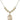 Saint Hubert of Liege Crystal Necklace | 3/4 inch | 6mm Beads   14kt Gold Filled