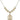 Saint Henry II Crystal Necklace | 3/4 inch | 6mm Beads   14kt Gold Filled