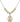 Saint Henry II Crystal Necklace | 3/4 inch | 6mm Beads   14kt Gold Filled