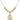 Saint Emily de Vialar Crystal Necklace | 3/4 inch | 6mm Beads   14kt Gold Filled