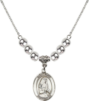 St. Emily de Vialar Crystal Necklace | 3/4 inch | 6mm Beads