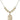 Saint Jason Crystal Necklace | 3/4 inch | 6mm Beads   14kt Gold Filled