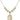 Saint Justin Crystal Necklace | 3/4 inch | 6mm Beads   14kt Gold Filled