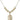 Saint Joan of Arc Crystal Necklace | 3/4 inch | 6mm Beads   14kt Gold Filled