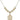 Saint John the Baptist Crystal Necklace | 3/4 inch | 6mm Beads   14kt Gold Filled