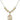 Saint Jude Thaddeus Crystal Necklace | 3/4 inch | 6mm Beads   14kt Gold Filled