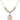 Saint Kevin Crystal Necklace | 3/4 inch | 6mm Beads   14kt Gold Filled