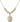 Saint Lucia of Syracuse Crystal Necklace | 3/4 inch | 6mm Beads   14kt Gold Filled