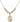 Saint Kilian Crystal Necklace | 3/4 inch | 6mm Beads   14kt Gold Filled