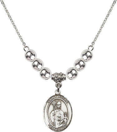 Collar de cristal de San Kilian | 1,9 cm | Cuentas de 6 mm | N32-8067