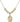 Saint Maria Faustina Crystal Necklace | 3/4 inch | 6mm Beads   14kt Gold Filled