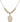 Saint Mary Magdalene Crystal Necklace | 3/4 inch | 6mm Beads   14kt Gold Filled