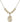 Saint Margaret Mary Alacoque Crystal Necklace | 3/4 inch | 6mm Beads   14kt Gold Filled