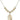 Saint Matthew the Apostle Crystal Necklace | 3/4 inch | 6mm Beads   14kt Gold Filled