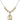 Saint Martha Crystal Necklace | 3/4 inch | 6mm Beads   14kt Gold Filled