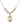 Saint Martha Crystal Necklace | 3/4 inch | 6mm Beads   14kt Gold Filled