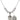 Saint Michael the Archangel Crystal Necklace | 3/4 inch | 6mm Beads   Sterling Silver
