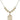Saint Philomena Crystal Necklace | 3/4 inch | 6mm Beads   14kt Gold Filled