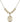Saint Philomena Crystal Necklace | 3/4 inch | 6mm Beads   14kt Gold Filled