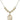 Miraculous Medal Crystal Necklace | 3/4 inch | 6mm Beads   14kt Gold Filled