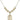 Saint Monica Crystal Necklace | 3/4 inch | 6mm Beads   14kt Gold Filled