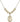 Saint Monica Crystal Necklace | 3/4 inch | 6mm Beads   14kt Gold Filled