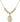 Saint Nicholas Crystal Necklace | 3/4 inch | 6mm Beads   14kt Gold Filled