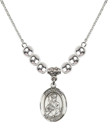 Saint Louis Crystal Necklace | 3/4 inch | 6mm Beads | N32-8081