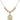 Our Lady of Loretto Crystal Necklace | 3/4 inch | 6mm Beads   14kt Gold Filled