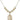 Saint Patrick Crystal Necklace | 3/4 inch | 6mm Beads   14kt Gold Filled