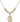 Saint Patrick Crystal Necklace | 3/4 inch | 6mm Beads   14kt Gold Filled