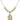 Saint Bonaventure Crystal Necklace | 3/4 inch | 6mm Beads   14kt Gold Filled
