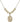 Saint Bonaventure Crystal Necklace | 3/4 inch | 6mm Beads   14kt Gold Filled