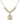 Saint Martin de Porres Crystal Necklace | 3/4 inch | 6mm Beads   14kt Gold Filled