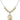 Saint Peter the Apostle Crystal Necklace | 3/4 inch | 6mm Beads   14kt Gold Filled