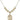 Saint Richard Crystal Necklace | 3/4 inch | 6mm Beads   14kt Gold Filled