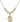Saint Richard Crystal Necklace | 3/4 inch | 6mm Beads   14kt Gold Filled