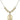 Saint Rita of Cascia Crystal Necklace | 3/4 inch | 6mm Beads   14kt Gold Filled